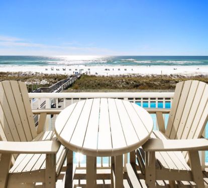 Balcony - 
Waters Edge Resort 313 Fort Walton Beach Okaloosa Island