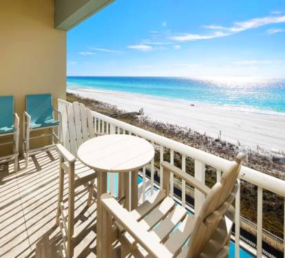 Waters Edge Resort unit 608 Okaloosa Island Fort Walton Beach Vacation Rentals by Sunset Resort Rentals
