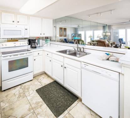 Kitchen - 
Islander Beach Condo Rentals, Okaloosa Island
