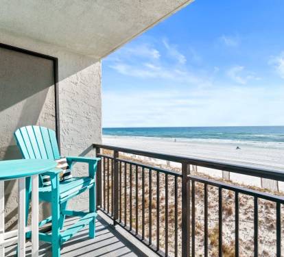 Enjoy stunning ocean views from your private balcony