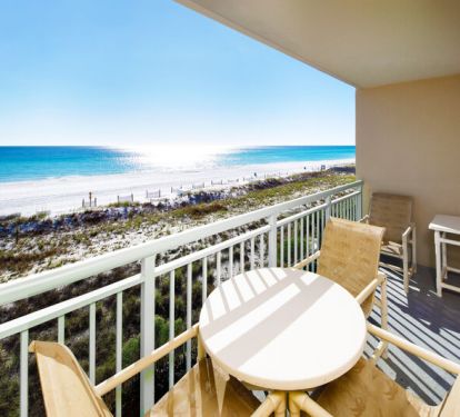 Balcony - 
Pelican Isle 305 Fort Walton Beach Okaloosa Island Vacation Rentals
