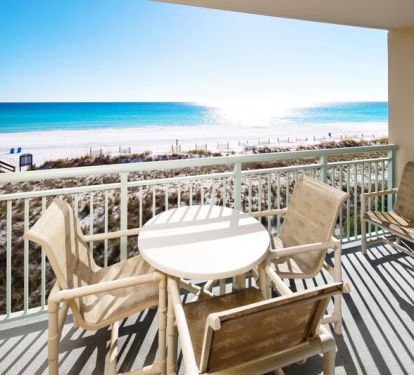 Balcony - 
Pelican Isle 305 Fort Walton Beach Okaloosa Island Vacation Rentals