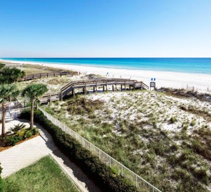 Balcony - 
Pelican Isle 305 Fort Walton Beach Okaloosa Island Vacation Rentals