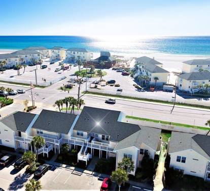 Unit 9106 is just steps from the Beach - Sandpiper Cove Resort 9106 Holiday Isle Destin Florida Vacation Rentals