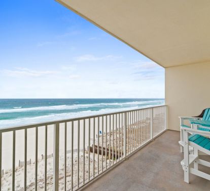 Private Full Balcony - Beach Views