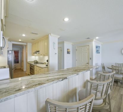 Captains Quarters offers the perfect balance of style, comfort, and functionality for a truly relaxing beachfront stay.