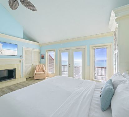 Wake slowly as morning light fills the room, then climb the charming loft ladder to discover a cozy hideaway perfect for kids, teens, or extra guests.