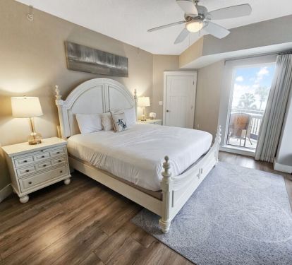 Gulf views from the master suite