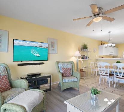 A connected layout designed for easy flow, conversation, and comfort - ideal for longer stays.