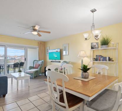 Seamless flow between the dining table and living room makes hosting family and friends effortless.