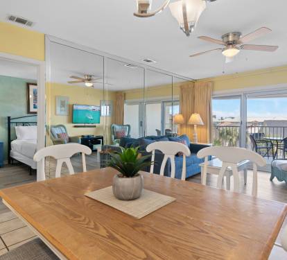 Bright and inviting, this space is perfect for shared meals and laughter-filled evenings.