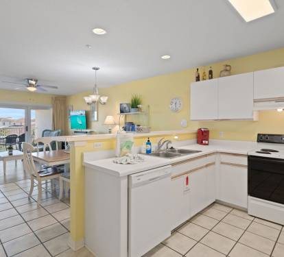 Prep meals, pour drinks, or gather around the bar - this kitchen makes group stays simple and smooth.