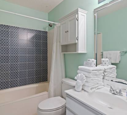 Spacious and sparkling clean - makes sharing easy for families and group trips.