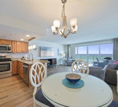 Experience true beachfront living with an open layout that keeps the Gulf of Mexico in view from nearly every angle.