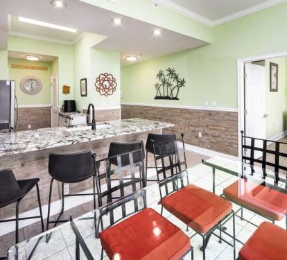 Dining Area - Waters Edge Resort Unit 604 Okaloosa Island Fort Walton Beach Vacation Rentals by Sunset Resort Rentals