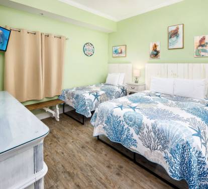 Guest Bedroom One - Waters Edge Resort Unit 604 Okaloosa Island Fort Walton Beach Vacation Rentals by Sunset Resort Rentals