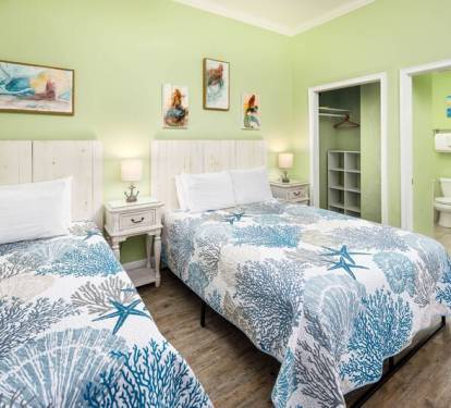 Guest Bedroom One - Waters Edge Resort Unit 604 Okaloosa Island Fort Walton Beach Vacation Rentals by Sunset Resort Rentals