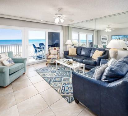 Living Room  - 
Islander Beach Resort 3001 Fort Walton Beach Okaloosa Island