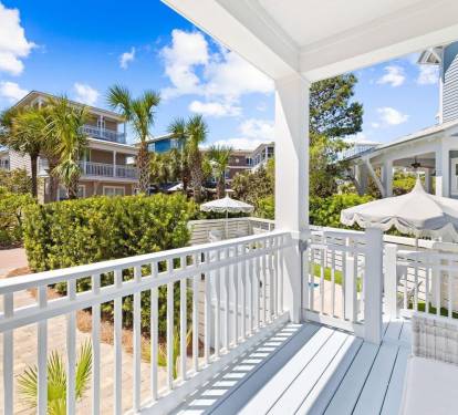 Comfortable private balcony with seating, offering a peaceful outdoor space to relax and enjoy the surroundings.