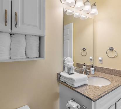 Beautiful open bathroom