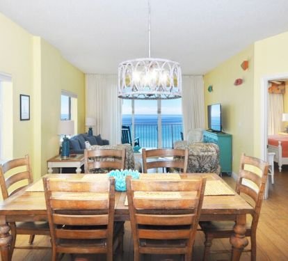 Dining Area - 
Gulf Dunes Resort Unit 601, Okaloosa Island Fort Walton Beach Vacation Rentals