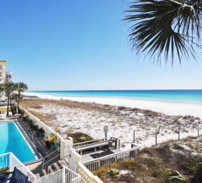 Aqua Villa Resort, Okaloosa Island, Fort Walton Beach, Vacation Condos by Sunset Resort Rentals