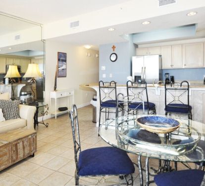 Dining Area - 
Waters Edge Resort 313 Fort Walton Beach Okaloosa Island