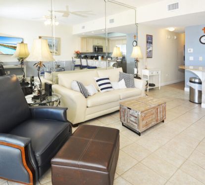 Living Room - 
Waters Edge Resort 313 Fort Walton Beach Okaloosa Island