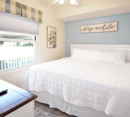 Master Bedroom with King Bed- 
Waters Edge Resort 313 Fort Walton Beach Okaloosa Island