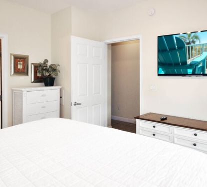 Master Bedroom with King Bed- 
Waters Edge Resort 313 Fort Walton Beach Okaloosa Island