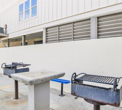Grill area