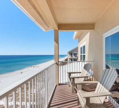 Private Balcony with Beautiful Gulf Views