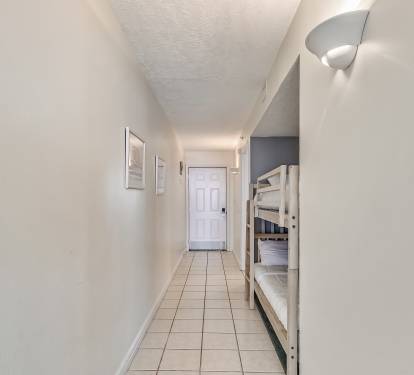 Hallway with Bunkbeds