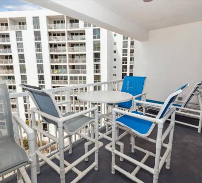 Shoreline Towers 1084 Balcony