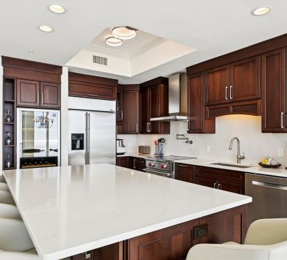 Main level kitchen