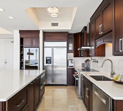 Main level kitchen