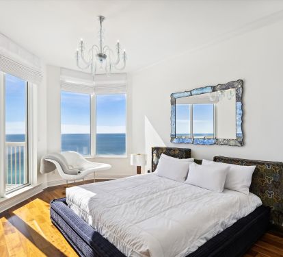 Main level master bedroom