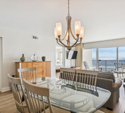 Dining to living room view