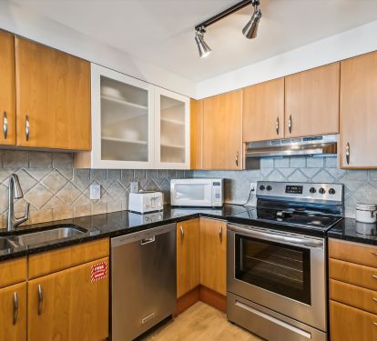 Kitchen is ready for your chef
