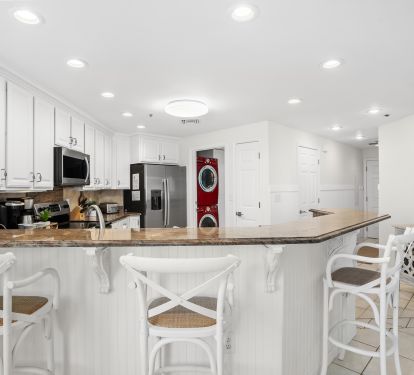 Kitchen with Bar Seating