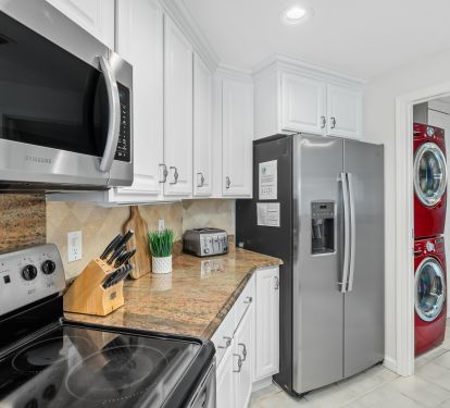 Kitchen with Stainless Steel Appliances