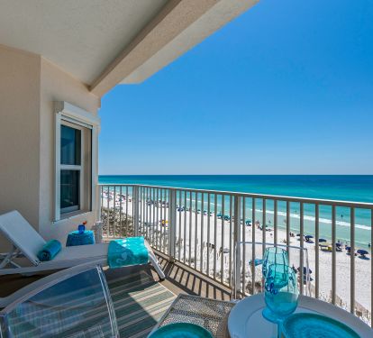 Soak in the Sun and Surf from your Private Balcony
