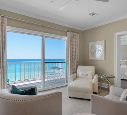 Cozy Sitting Area with Access to the Private Balcony