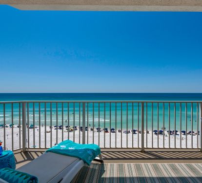 Relax on the Private Balcony You're at the Beach