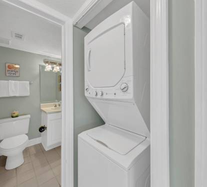 Washer/Dryer, Entry to guest Bathroom 1 Part 1