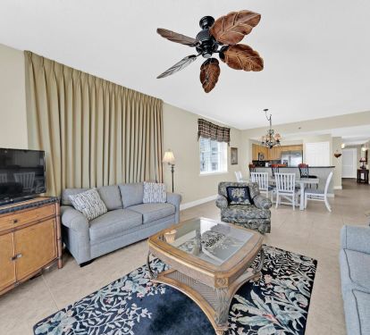 Open Concept Living, Dining, and Kitchen
