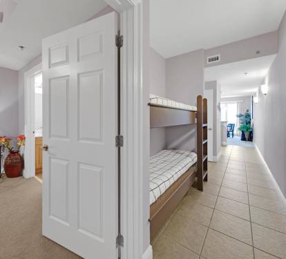 Bunk Bed in Hallway
