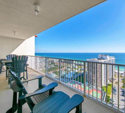 Balcony with Gulf Views