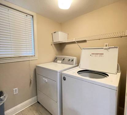 Laundry area
