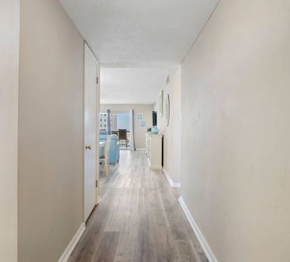 entry to the unit